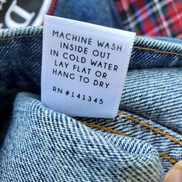 #29❤️ NWT Daydreamer Ramones Denim Boyfriend Jacket - Picture 3 of 6